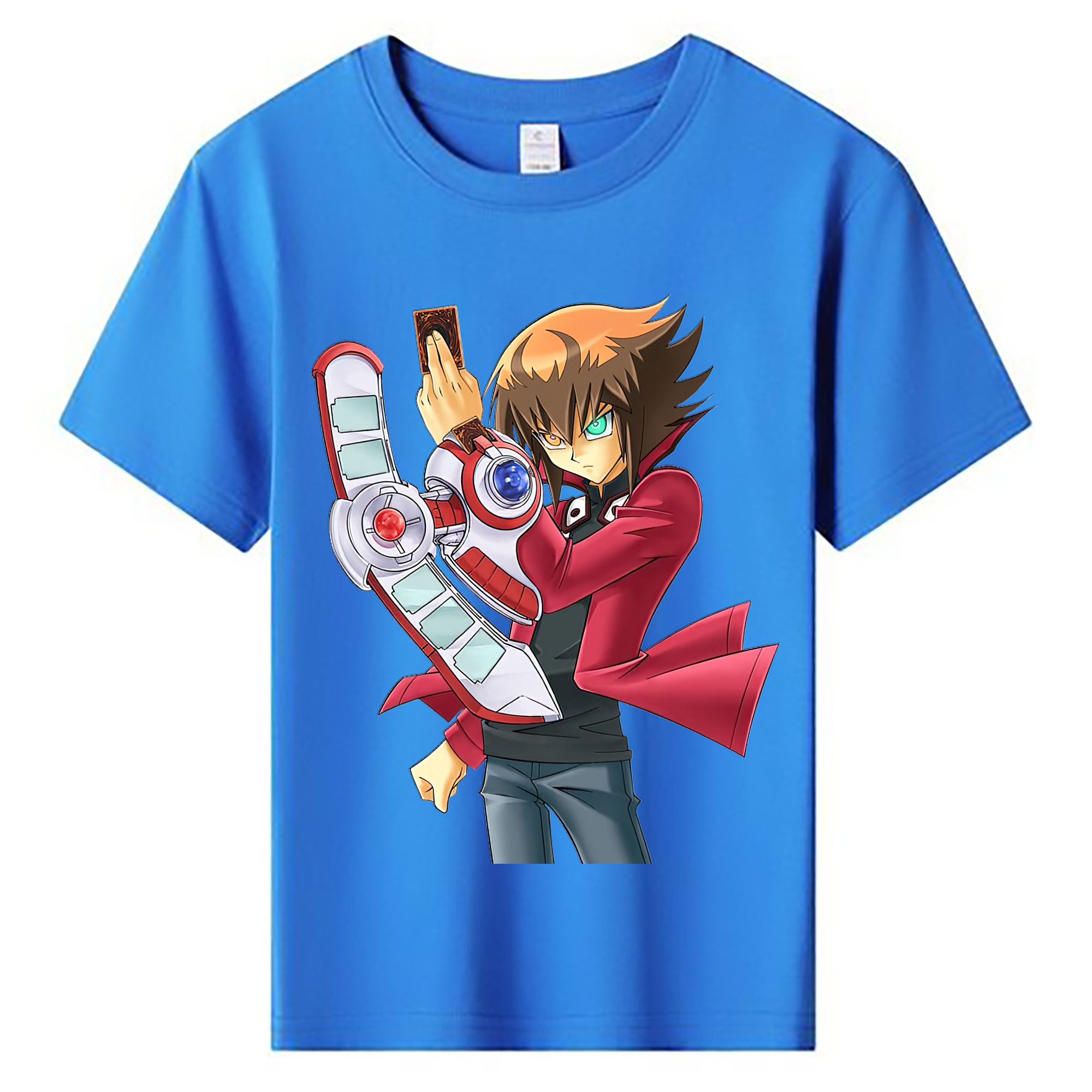 （画像用） 遊☆戯☆王 Yu-Gi-Oh! 綿100％キッズTシャツ（フロントプリント）